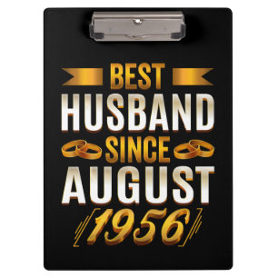 Bester Ehemann Lustiges Hochzeitsjubiläum Ehefrau Klemmbrett