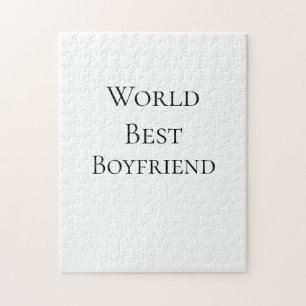 Bester Ehemann Mann Valentinstag Welt m Puzzle