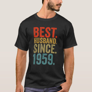 Bester Ehemann seit 1959 63. Geburtstag Für mich T-Shirt