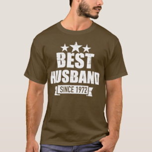 Bester Ehemann seit 1972 für 50. goldene Hochzeit  T-Shirt