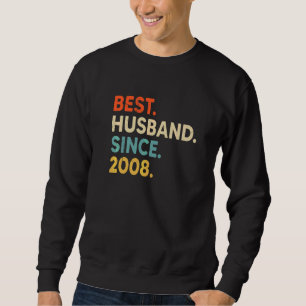 Bester Ehemann seit 2008 14. Hochzeitstag V Sweatshirt
