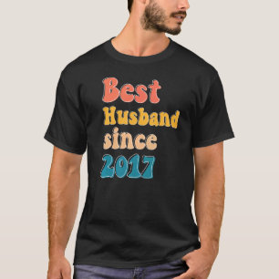 Bester Ehemann seit 2017 Ehemänner T-Shirt
