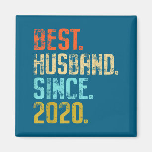 Bester Ehemann seit 2020 5 Hochzeit Magnet