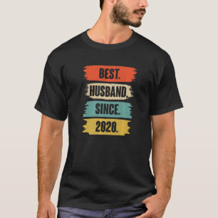 Bester Ehemann seit 2020 Vintage 2. Hochzeit Anive T-Shirt