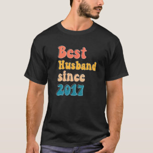 Bester Ehemann seit dem Hochzeitstag 2017 Männer m T-Shirt