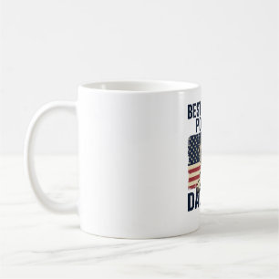 Bester English-Pointer-Vater jemals Patriotischer Kaffeetasse