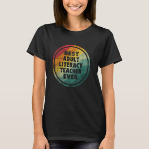 Bester Erwachsenenliteraturlehrer überhaupt T-Shirt