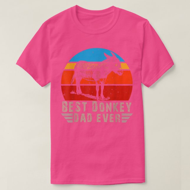 Bester Eselvater Aller Zeiten T-Shirt (Design vorne)