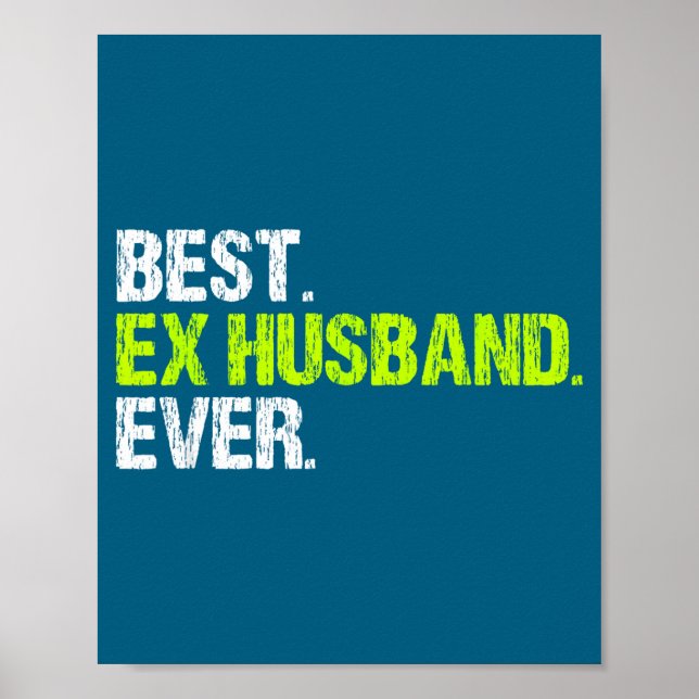 Bester Ex-Ehemann Familie Poster (Vorne)