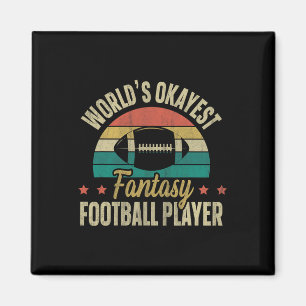 Bester Fantasy-Football-Spieler der Welt Fantasy F Magnet