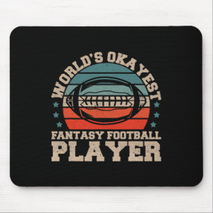 Bester Fantasy-Football-Spieler der Welt Fantasy F Mousepad