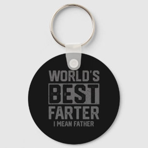 Bester Farter I Gemein Vatermütter Tag für Vater Schlüsselanhänger