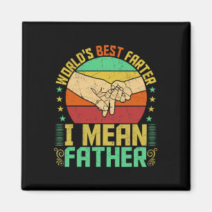 Bester Farter I Gemein Vatertag Magnet