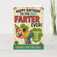 Bester Farter je Danke für das Gas!