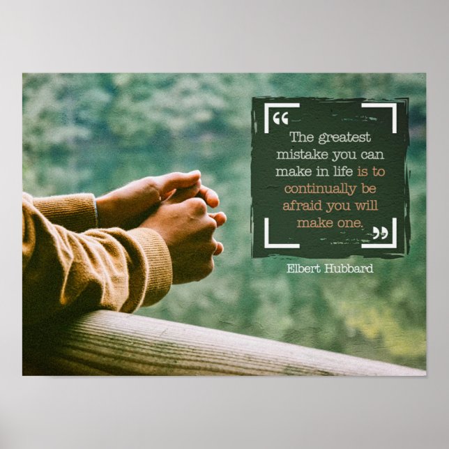 Bester Fehler im Leben Poster (Vorne)