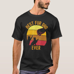 Bester Fell-Vater Aller Zeiten Vintage-Hund- und K T-Shirt