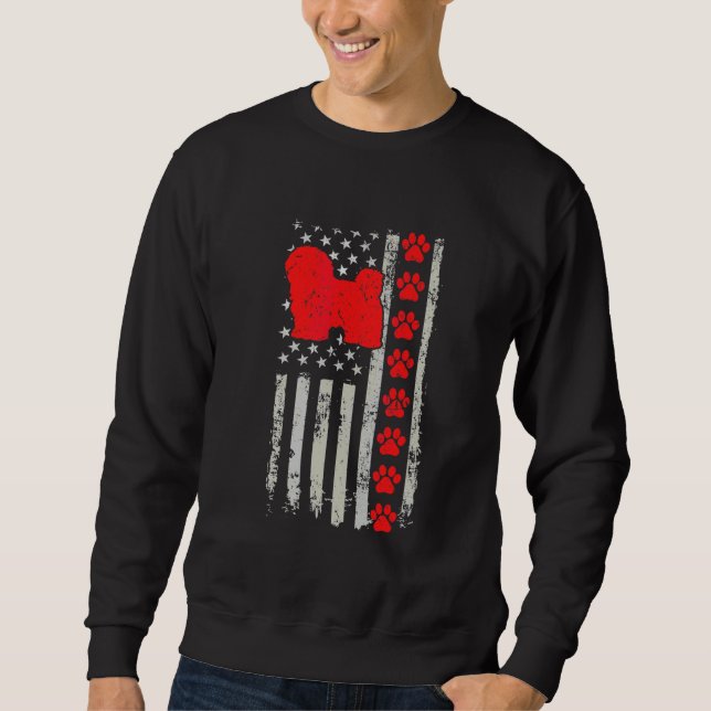 Bester Feuerwehrmann Havanese Mutter Vater jemals  Sweatshirt (Vorderseite)