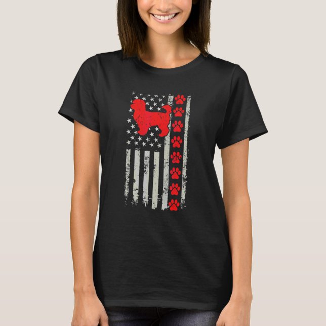 Bester Feuerwehrmann Maltipoo Mutter Vater jemals  T-Shirt (Vorderseite)