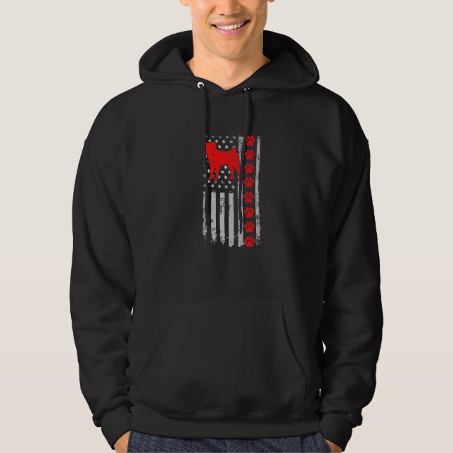 Bester Feuerwehrmann Pudelpointer Mutter Vater jem Hoodie (Vorderseite)