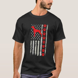 Bester Feuerwehrmann Vizsla Mutter Vater jemals Us T-Shirt