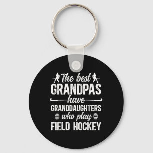 Bester Field Hockey Opa Field Hockey Spieler Großa Schlüsselanhänger