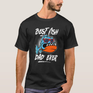 Bester Fischvater aller Zeiten Aquarist Aquarium   T-Shirt