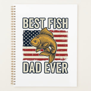 Bester Fischvater Aller Zeiten Vintage-Goldfisch-S Planer