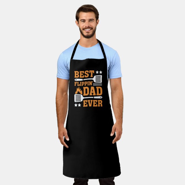 Bester Flippin-Vater je Schürze (Getragen)