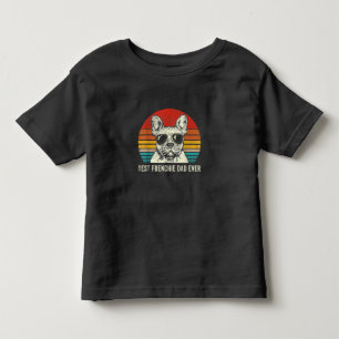 Bester französischer Vater Ever Funny French Bull Kleinkind T-shirt