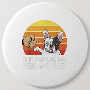 Bester französischer Vater je für Bulldog Lover Da Button