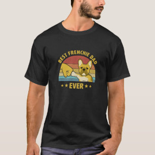 Bester französischer Vater je Vintager französisch T-Shirt