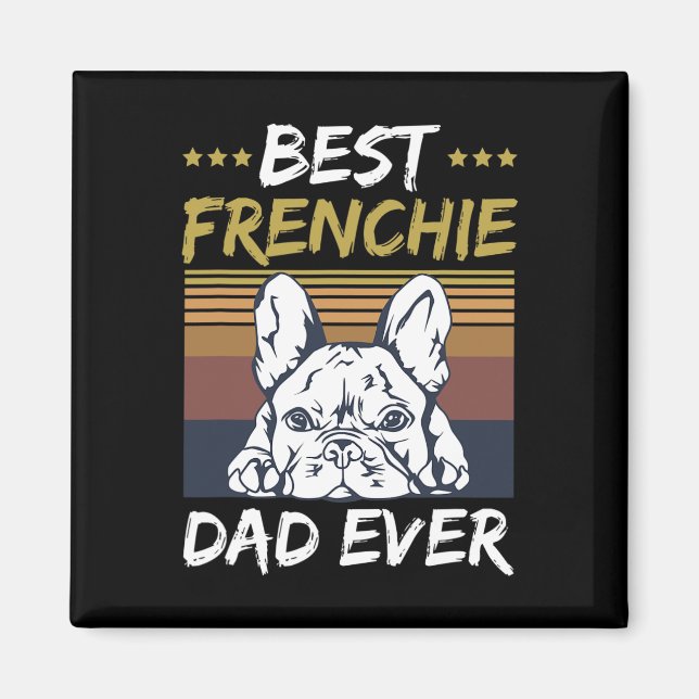 Bester französischer Vater-Preis für Ihren französ Magnet (Vorne)