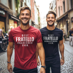 Bester Fratello (Italienischer Bruder) je T-Shirt