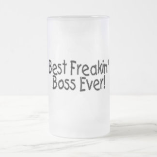 Bester Freakin Chef überhaupt Mattglas Bierglas