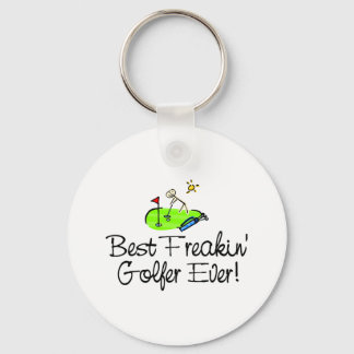Bester Freakin Golfer je (1) Schlüsselanhänger