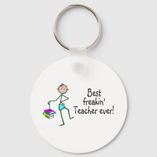 Bester Freakin-Lehrer je Schlüsselanhänger