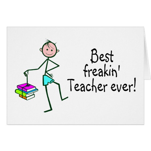 Bester Freakin Lehrer überhaupt (Vorderseite (Horizontal))