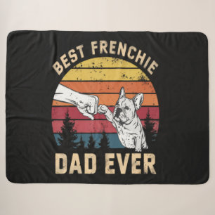 Bester Frenchie-Vater Aller Zeiten Retro Sherpadecke