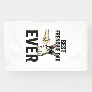 Bester Frenchie-Vater Allerzeit Lustiges Bulldog-S Banner