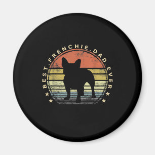 bester Frenchie-Vater ever   Daddy French Bulldog  Magnet