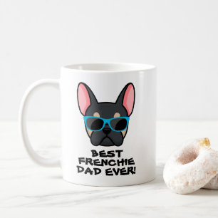 Bester Frenchie-Vater Vatertag Schwarz-Eller Franz Kaffeetasse