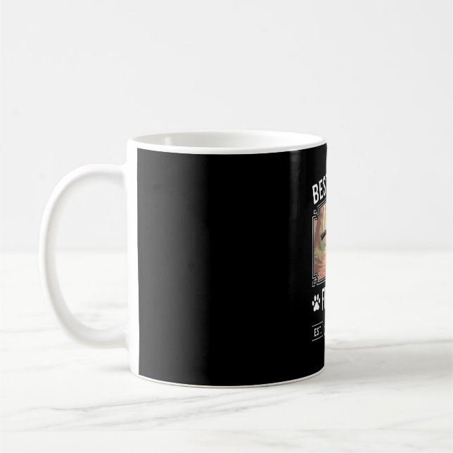 Bester Freund Alfie Hunde-Liebhaber Kaffeetasse (Links)