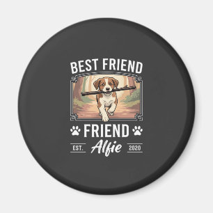 Bester Freund Alfie Hunde-Liebhaber Magnet