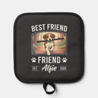 Bester Freund Alfie Hunde-Liebhaber Topflappen