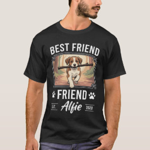 Bester Freund Alfie Hundeliebhaber T-Shirt