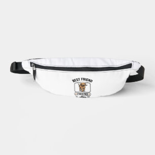 Bester Freund Alfie Vintage-Hundefreund-Design_1 Bauchtasche