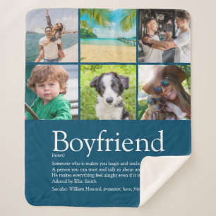 Bester Freund aller Zeiten 6 Foto-Collage Sherpadecke