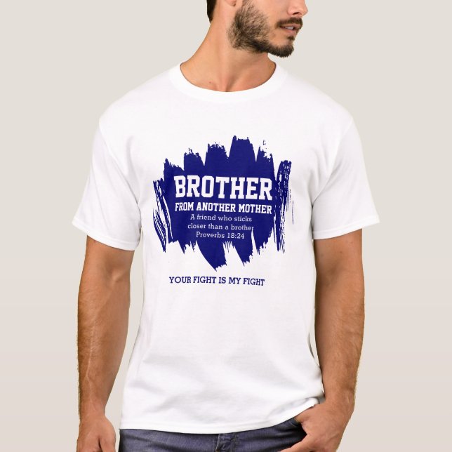 Bester Freund-BROTHER-MUTTER Christlich T-Shirt (Vorderseite)