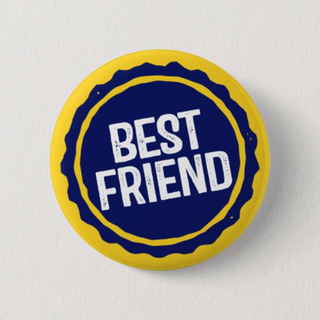 Bester Freund. Button (Vorderseite)