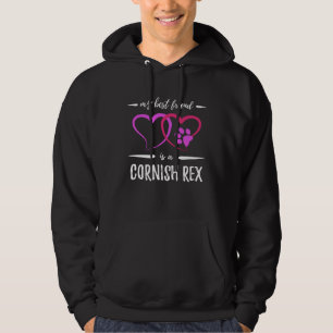 Bester Freund Cornish Rex Katze Lustiges Katze Mam Hoodie